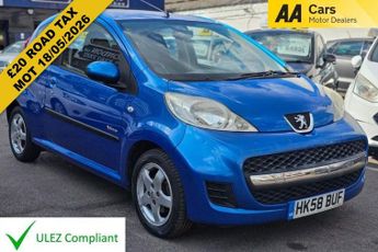 Peugeot 107 1.0 12V Verve Hatchback 3dr Petrol Manual Euro 4 (68 ps)